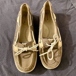 Sperry Grey boat shoes